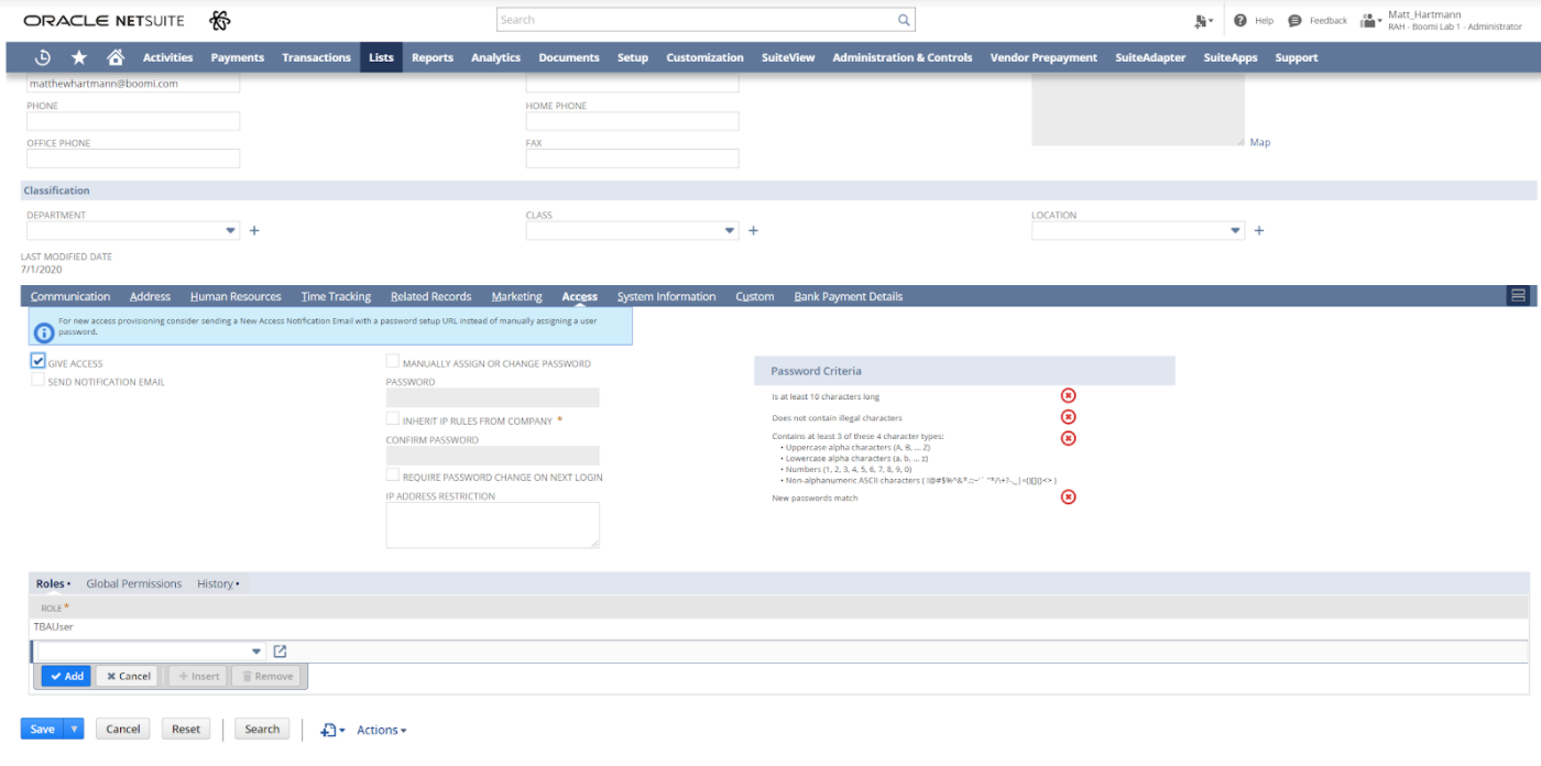 Article: How to configure the NetSuite Connection with Token Based ...