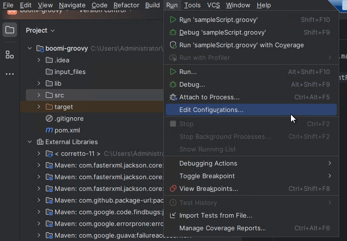 Article: Setting up IntelliJ to Test Groovy Code in Boomi - Boomi Community