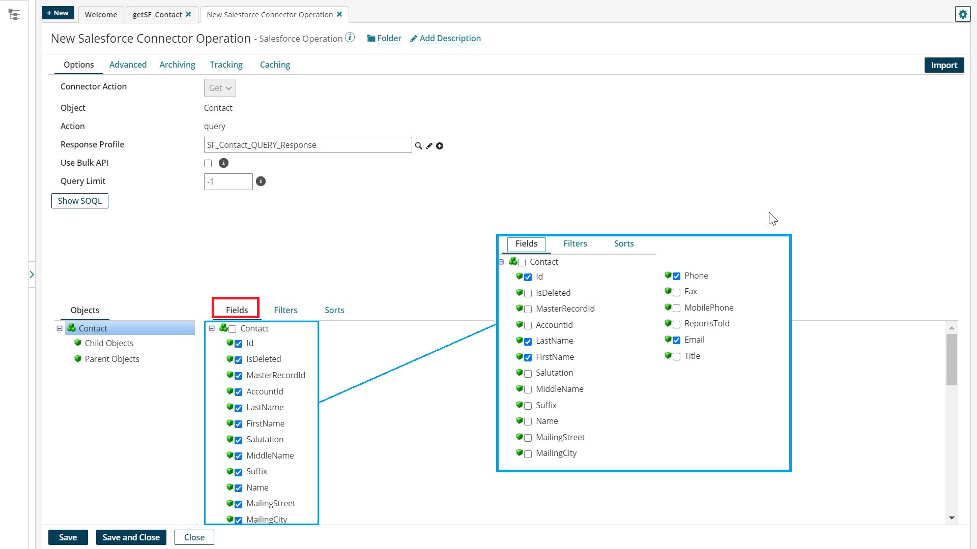 Article: Japanese Practical Guide, Usage of Salesforce Connector